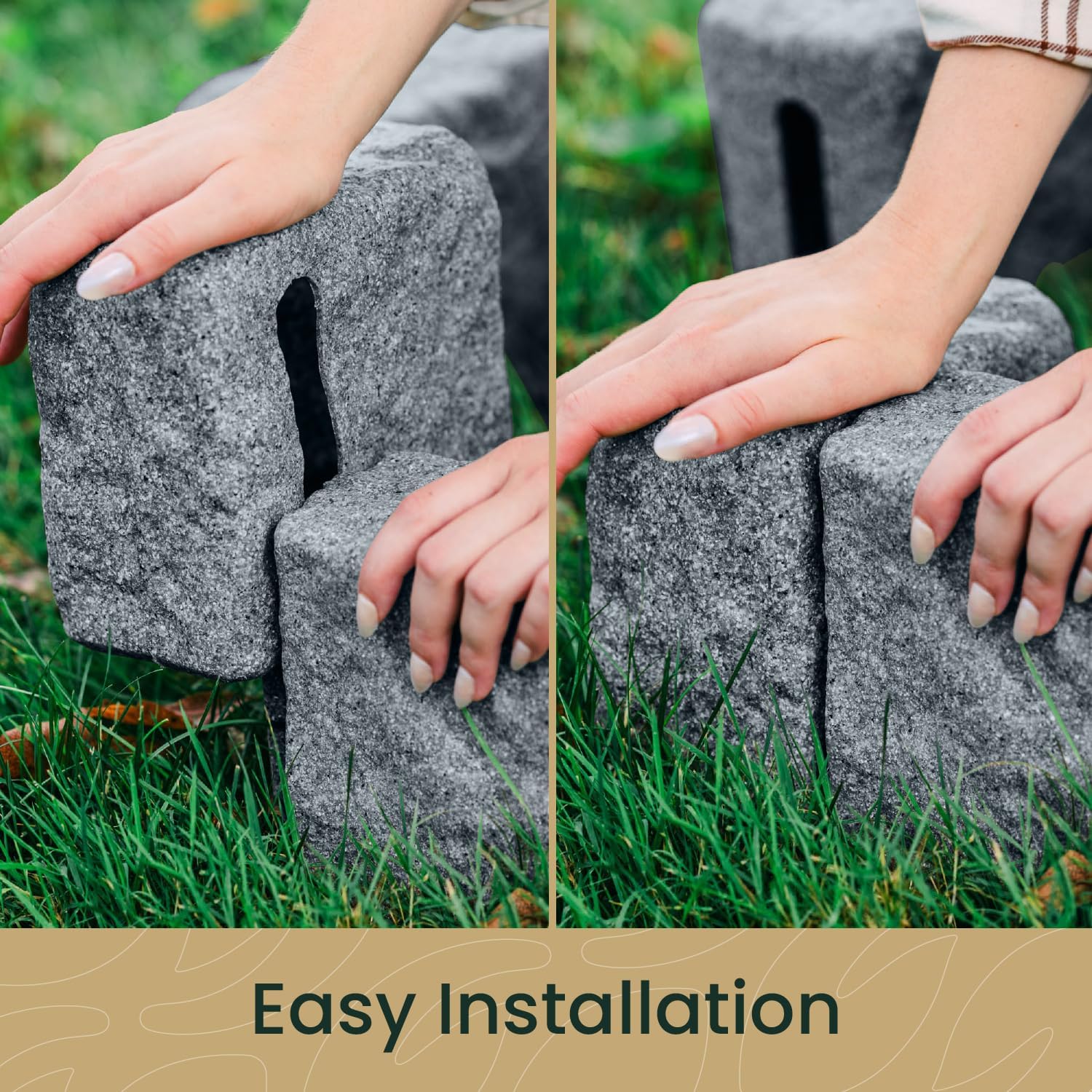 Garden Edging Stones (16 feet)