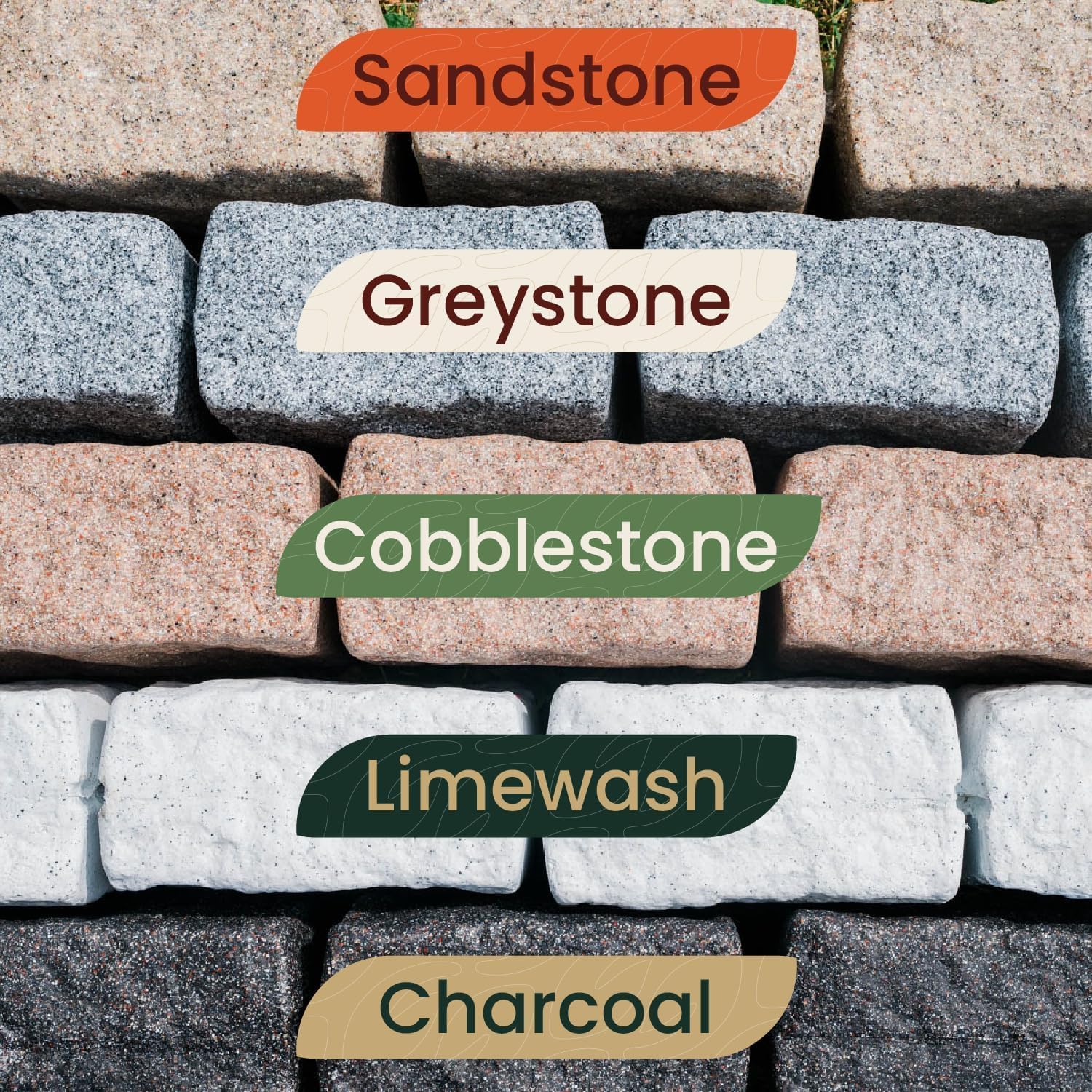 Garden Edging Stones (16 feet)